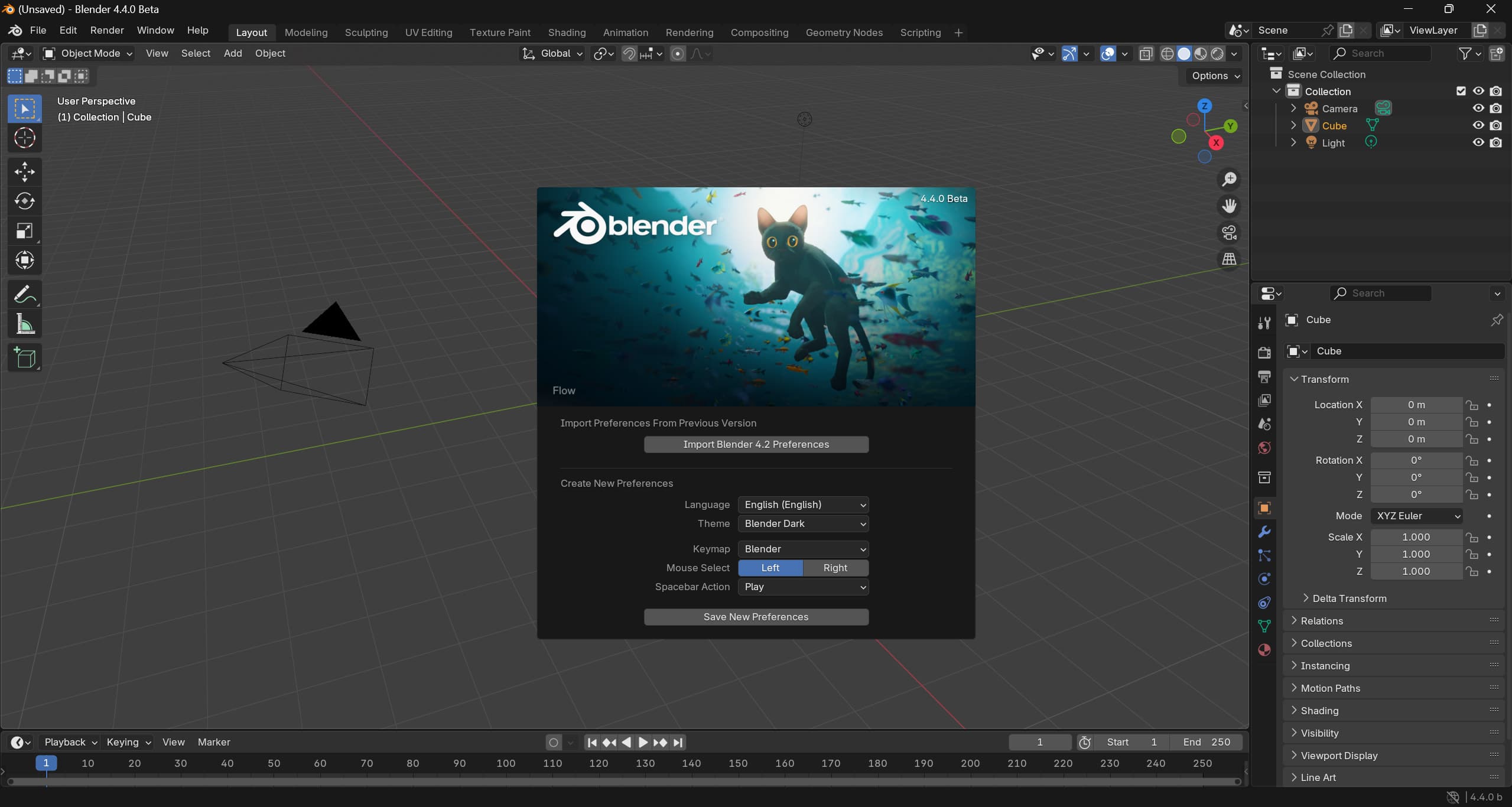Blender 4.4 Beta : un avant-goût des fonctionnalités à venir