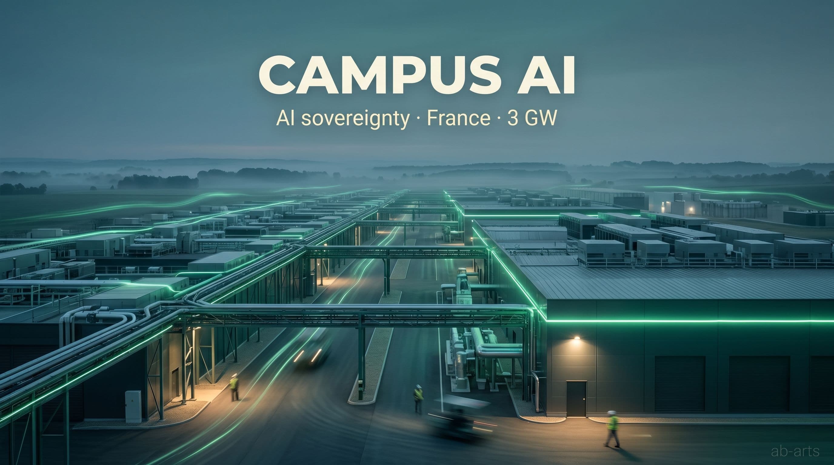 Campus AI : la France pousse l'IA souveraine à 3 GW