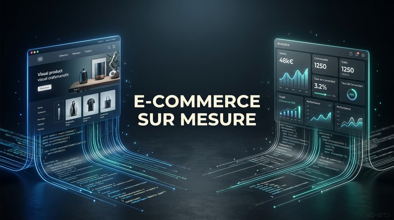 Site e-commerce sur mesure en Belgique : l'alternative aux SaaS